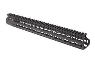 Bravo Company Mfg KMR Alpha 15in Free Float KeyMod handguard for the AR-15 is machined from lightweight aluminum